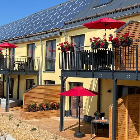 Chalet-Ferienwohnung Aehrenglueck, 70 Qm, Wellness/Fitness/Sauna - Bergroedelhof Feilitzsch Kültér fotó