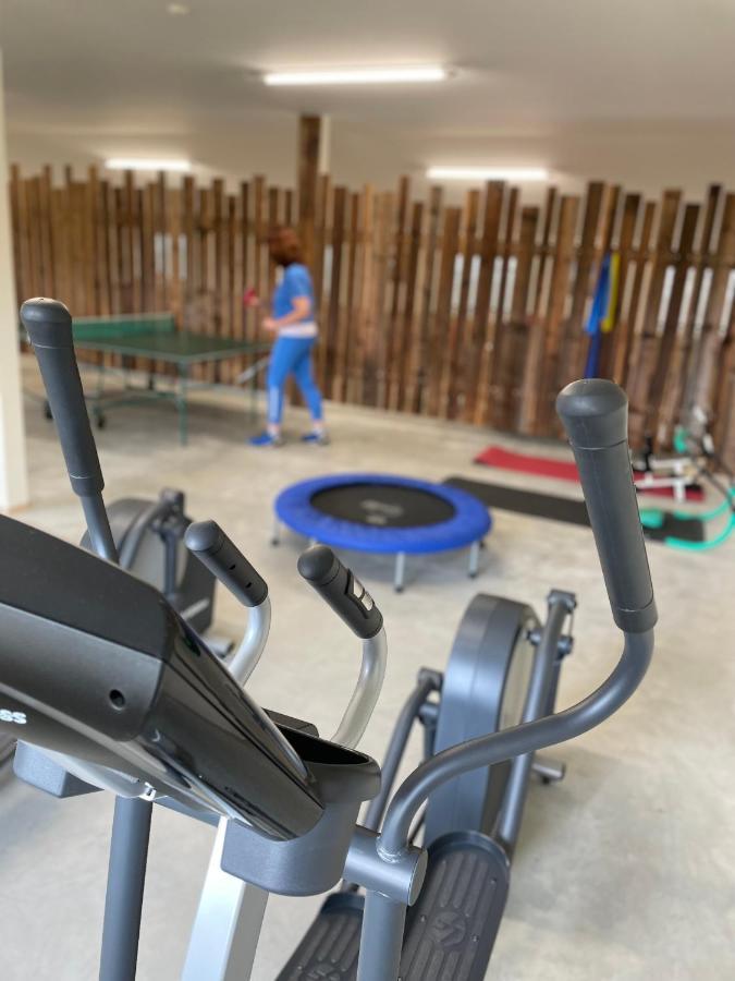 Chalet-Ferienwohnung Aehrenglueck, 70 Qm, Wellness/Fitness/Sauna - Bergroedelhof Feilitzsch Kültér fotó