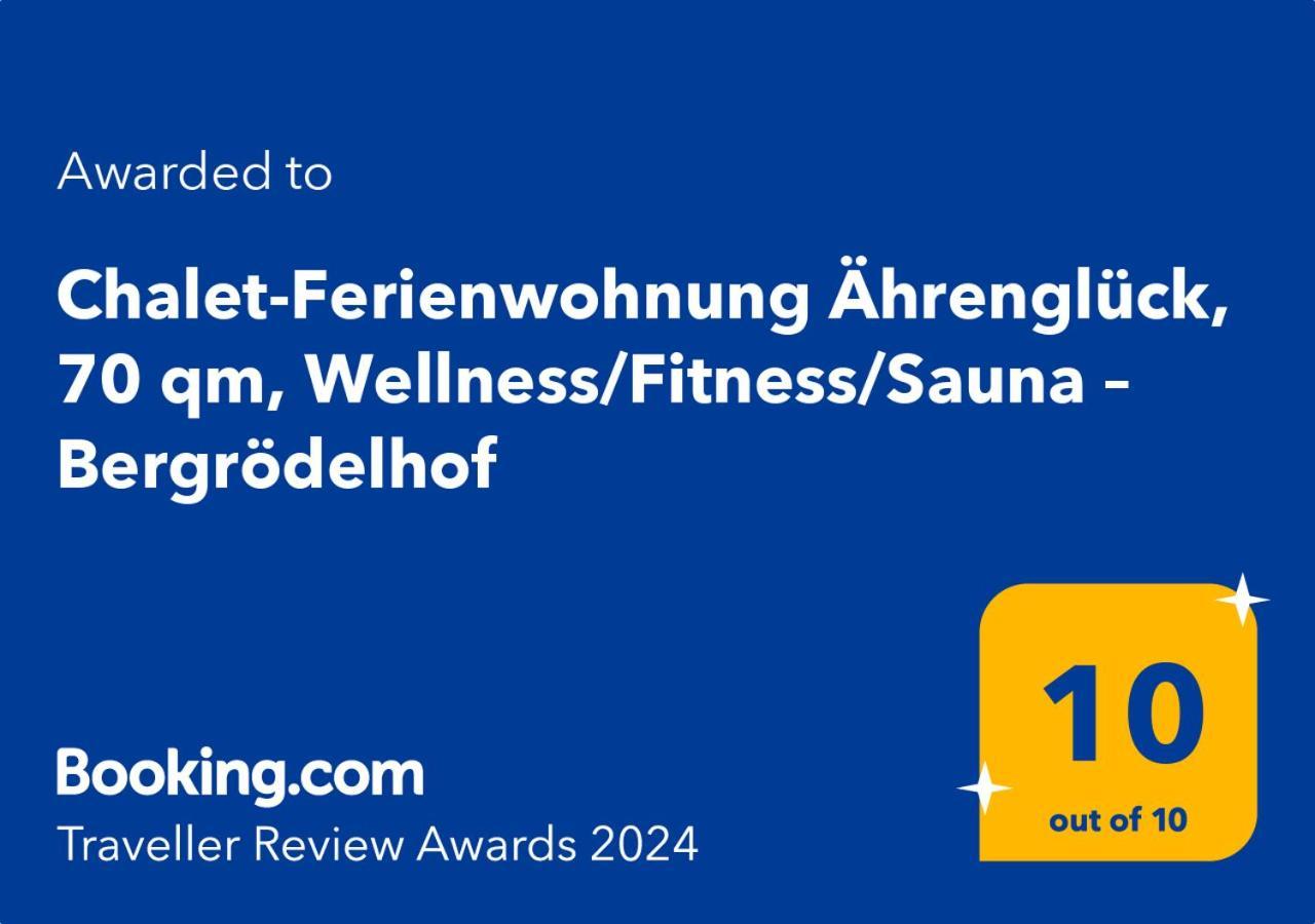 Chalet-Ferienwohnung Aehrenglueck, 70 Qm, Wellness/Fitness/Sauna - Bergroedelhof Feilitzsch Kültér fotó